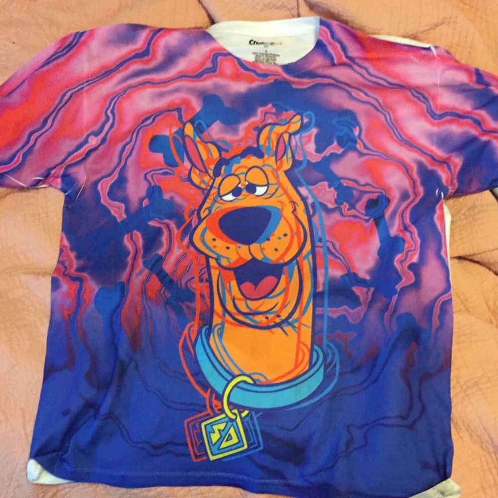 Scooby doo shirt trippy